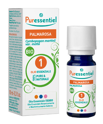 PURESSENTIEL PALMAROSA OLIO ESSENZIALE BIO 10 ML