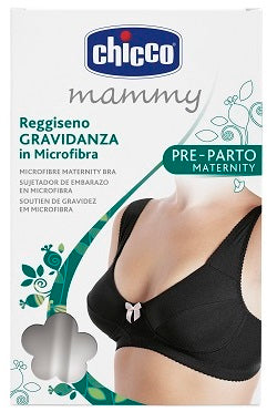 CHICCO MAMMY REGGISENO MICROFIBRA GRAVIDANZA NERO 5C