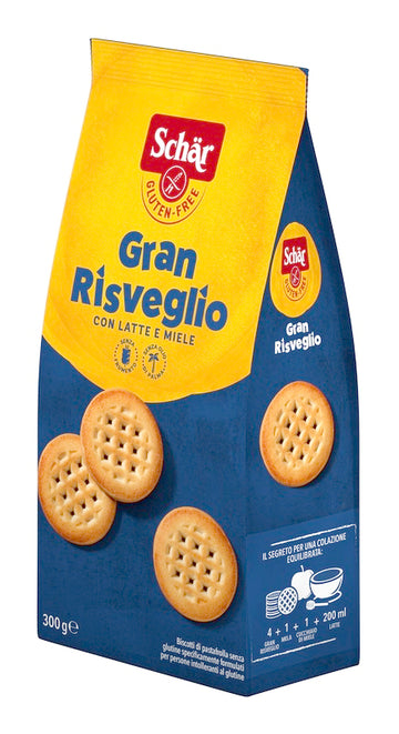 SCHAR GRAN RISVEGLIO CON LATTE E MIELE BISCOTTI DI PASTAFROLLA 300 G