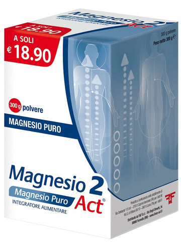 MAGNESIO 2 ACT MG PURO 300 G