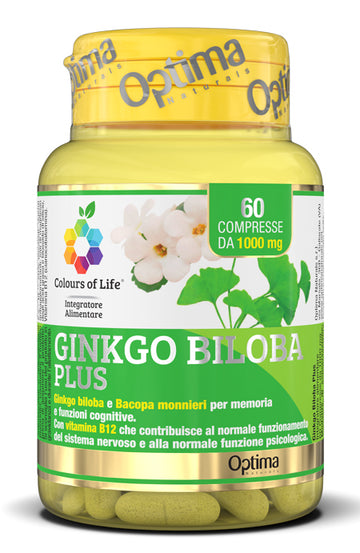 COLORUS OF LIFE GINKGO BILOBA PLUS 60 COMPRESSE 1000 MG