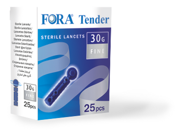LANCETTE PUNGIDITO MICROFINE 30 GAUGE 25 PEZZI