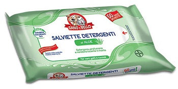 SANO E BELLO SALVIETTE DETERGENTI ALL'ALOE 50 PEZZI