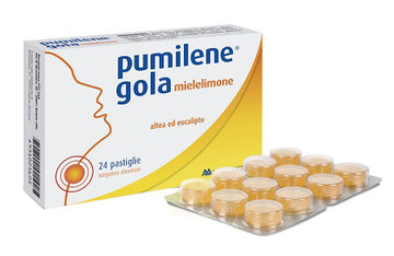 PUMILENE GOLA MIELE LIMONE 24 PASTIGLIE