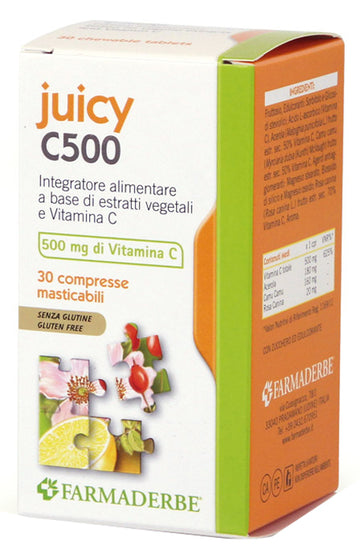 JUICY C500 30 COMPRESSE MASTICABILI
