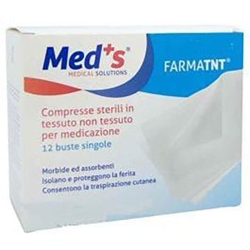 GARZA COMPRESSA MEDS TESSUTO NON TESSUTO 7,5X7,5 12 PEZZI PEEL OPEN
