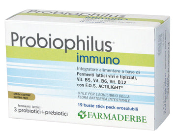 PROBIOPHILUS IMMUNO 12 BUSTINE 24 G