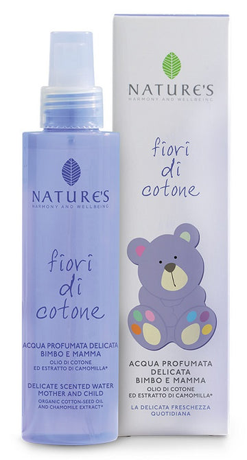 NATURES FIORI DI COTONE ACQUA PROFUMATA DELICATA BIMBO E MAMMA 150 ML