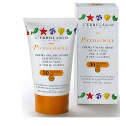 PICCOLOSOLE CREMA SOLARE BIMBI PROTETTIVA VISO E CORPO SPF30 125 ML