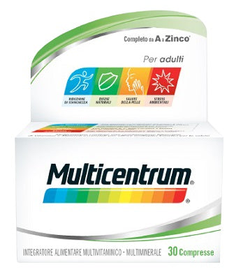 MULTICENTRUM ADULTI  30 COMPRESSE