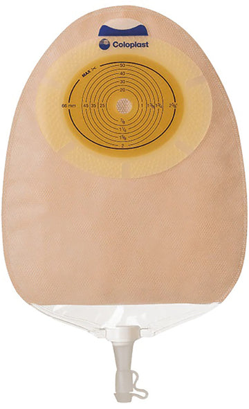 SACCA TRASPARENTE SISTEMA A 1 PEZZO PER UROSTOMIA CON MULTICHAMBER SENSURA RITAGLIABILE 15/33 MM MAXI 400 ML 10 PEZZI