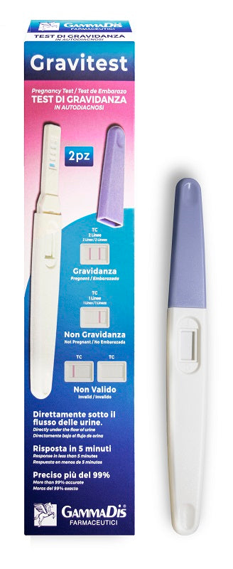 TEST GRAVIDANZA GRAVITEST 2 PEZZI