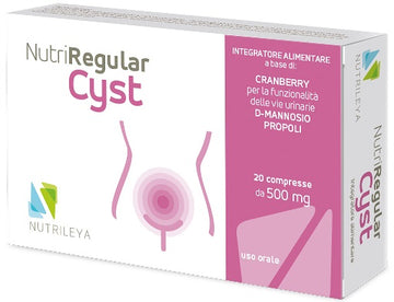 NUTRIREGULAR CYST 20 CAPSULE 500 MG - CISTITE