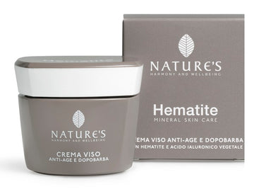 NATURES HEMATITE CREMA VISO ANTIAGE DOPOBARBA