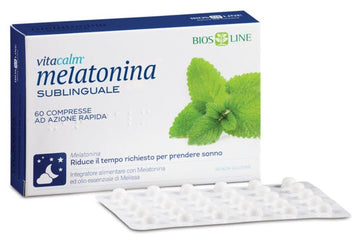 VITACALM MELATONINA 120 COMPRESSE SUBLINGUALI
