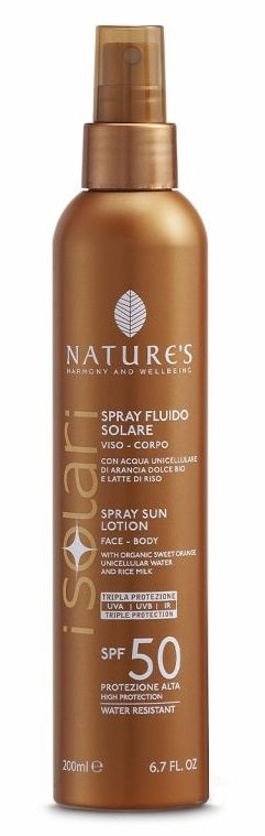 NATURES I SOLARI SPRAY FLUIDO SPF50 200 ML