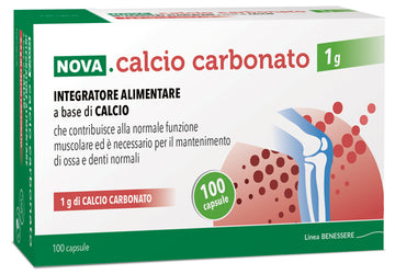 NOVA CALCIO CARBONATO 1 G 100 CAPSULE