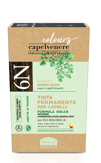 CAPELVENERE COLOURS TINTA CAPELLI 6N BIONDO SCURO