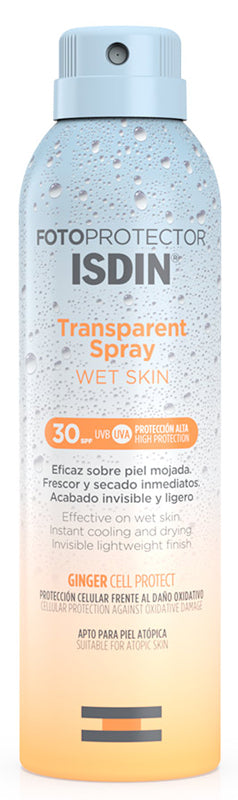 ISDIN FOTOPROTECTOR TRASPARENT WET SPF30 250 ML