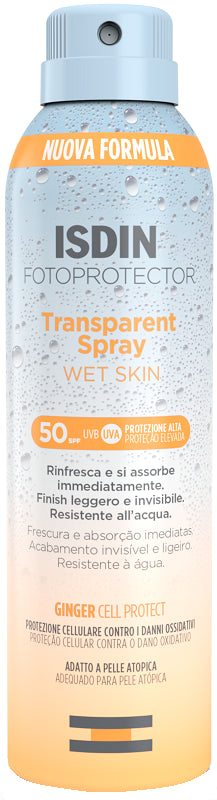 ISDIN  FOTOPROTECTOR TRASPARENT WET SPF50 250 ML