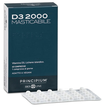 PRINCIPIUM D3 2000 VEGETALE 60 COMPRESSE