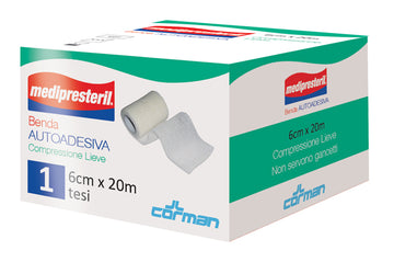 MEDIPRESTERIL BENDA AUTOADESIVA 6X2000 CM 1 PEZZO