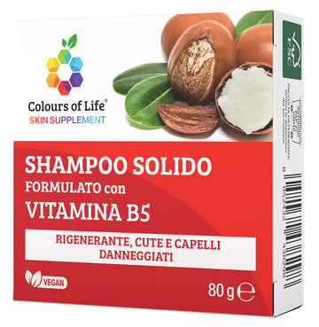 COLOURS OF LIFE VITAMINA B5 SHAMPOO SOLIDO 80 G