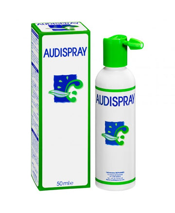 AUDISPRAY ADULT SOLUZIONE DI ACQUA DI MARE IPERTONICA SPRAY SENZA GAS DETERSIONE ORECCHIO 50 ML