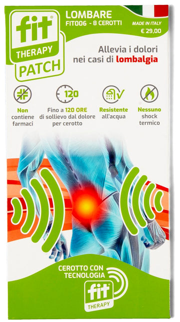 CEROTTO FIT THERAPY LOMBARE 8 PEZZI