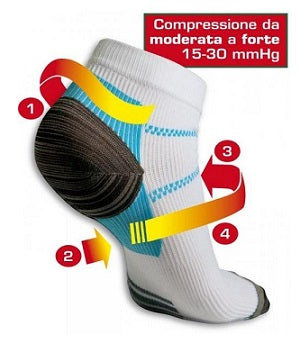 CALZINO COMPRESSIONE PLANTARE FXT MISURA M THERMOSKIN 1 PAIO