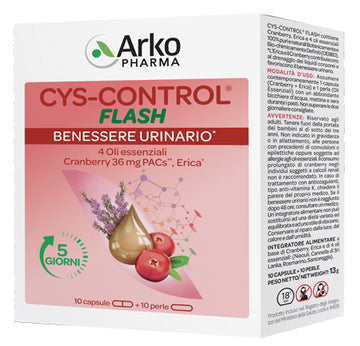 CYS CONTROL FLASH 20 CAPSULE