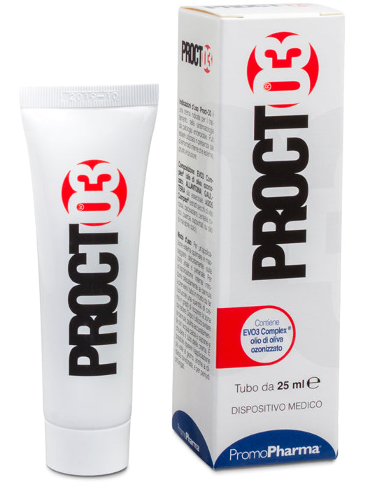 PROCTO3 CREMA PER TRATTAMENTO EMORROIDI 25 ML