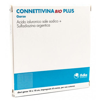CONNETTIVINA BIO PLUS GARZA 10 X 10 CM 10 PEZZI