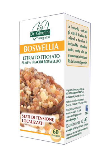 BOSWELLIA ESTRATTO TITOLATO 60 PASTIGLIE