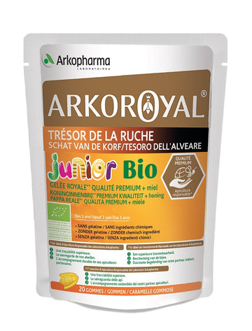 ARKOROYAL CARAMELLE GOMMOSE CUOR DI MIELE 60 PEZZI