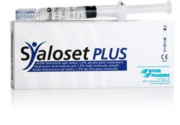 SIRINGA INTRA-ARTICOLARE SYALOSET PLUS ACIDO IALURONICO SALE SODICO 1,5% AD ALTO PESO MOLECOLARE 4 ML