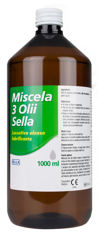 MISCELA 3 OLI LASSATIVO MD SELLA 1 L