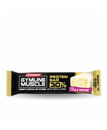 ENERVIT GYMLINE MUSCLE PROTEIN BARRETTA TORTA AL LIMONE 48 G SCONTO 32%