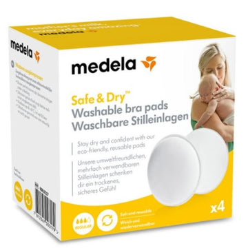 SAFE & DRY COPPETTA ASSORBILATTE LAVABILE 4 PEZZI