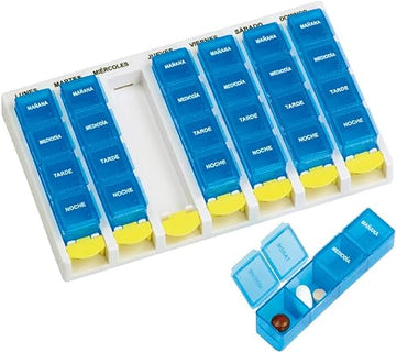 MEDS PORTAPILLOLE SETTIMANALE 4 DOSI MEDS
