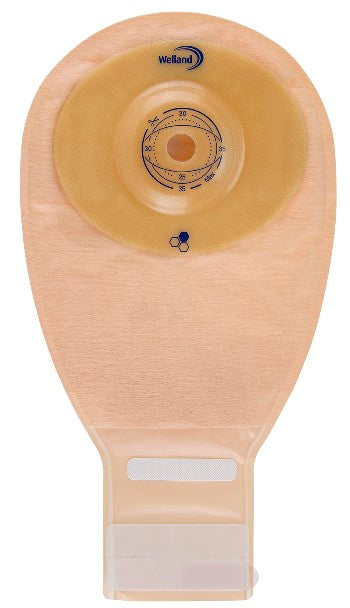 SACCA PER ILEOSTOMIA WELLAND AURUM PROFILE ILEO MIDI OPACA RITAGLIABILE 13-48 MM 10 PEZZI