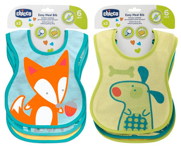 CHICCO BAVAGLINE PAPPA 6M+ 3PZ NEUTRE