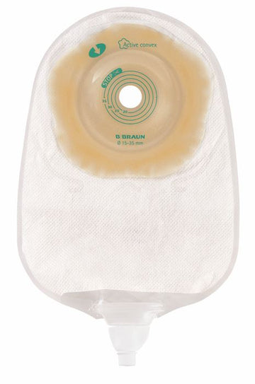 SACCA UROSTOMIA FLEXIMA ACTIVE O'CONVEX TRASPARENTE 15-35 MM 10 PEZZI