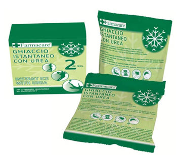 GHIACCIO ISTANTANEO CON UREA 2 PEZZI