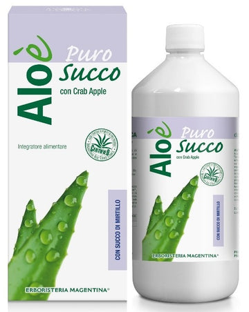 ALOE' ALOE VERA BIO + MIRTILLO 1 LITRO