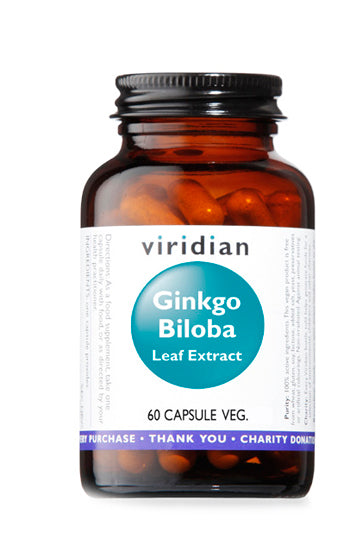 VIRIDIAN GINKGO BILOBA LEAF EXTR 60CPS