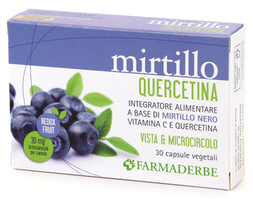 MIRTILLO QUERCETINA 30 CAPSULE