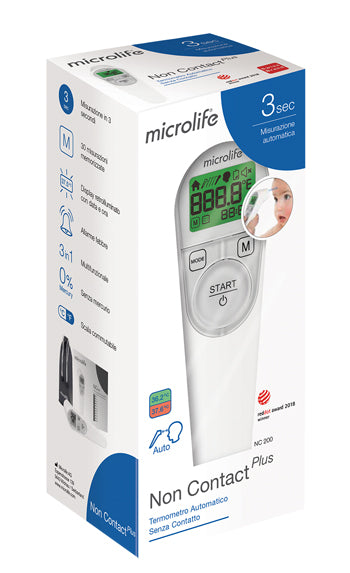 TERMOMETRO FRONTALE MICROLIFE NO CONTACT PLUS NC200