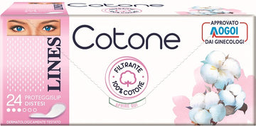 LINES COTONE PROTEGGISLIP DISTESI 24 PEZZI