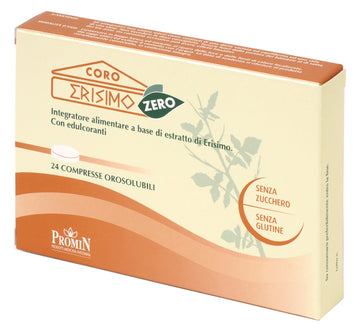 CORO ERISIMO ZERO 24 COMPRESSE OROSOLUBILI